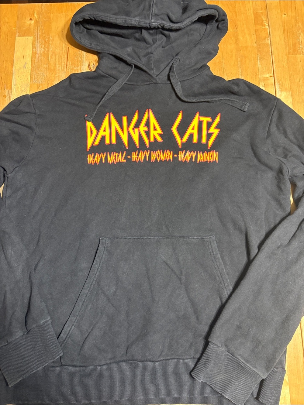 Danger Cats Black OG Hoodie